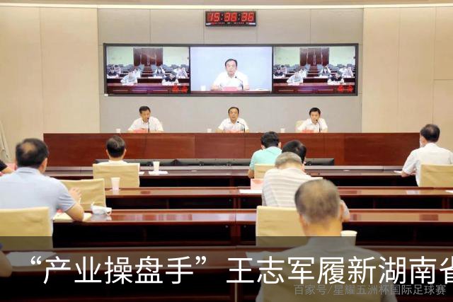 “产业操盘手”王志军履新湖南省委书记