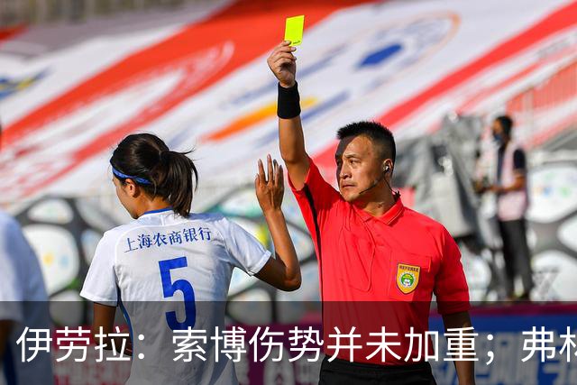 伊劳拉：索博伤势并未加重；弗林蓬国际比赛日之前恐难复出